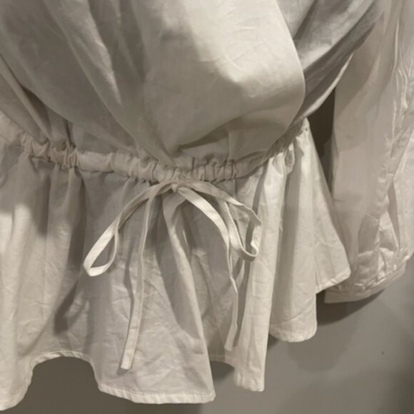 Off Shoulder White Top - Picture 5 of 6